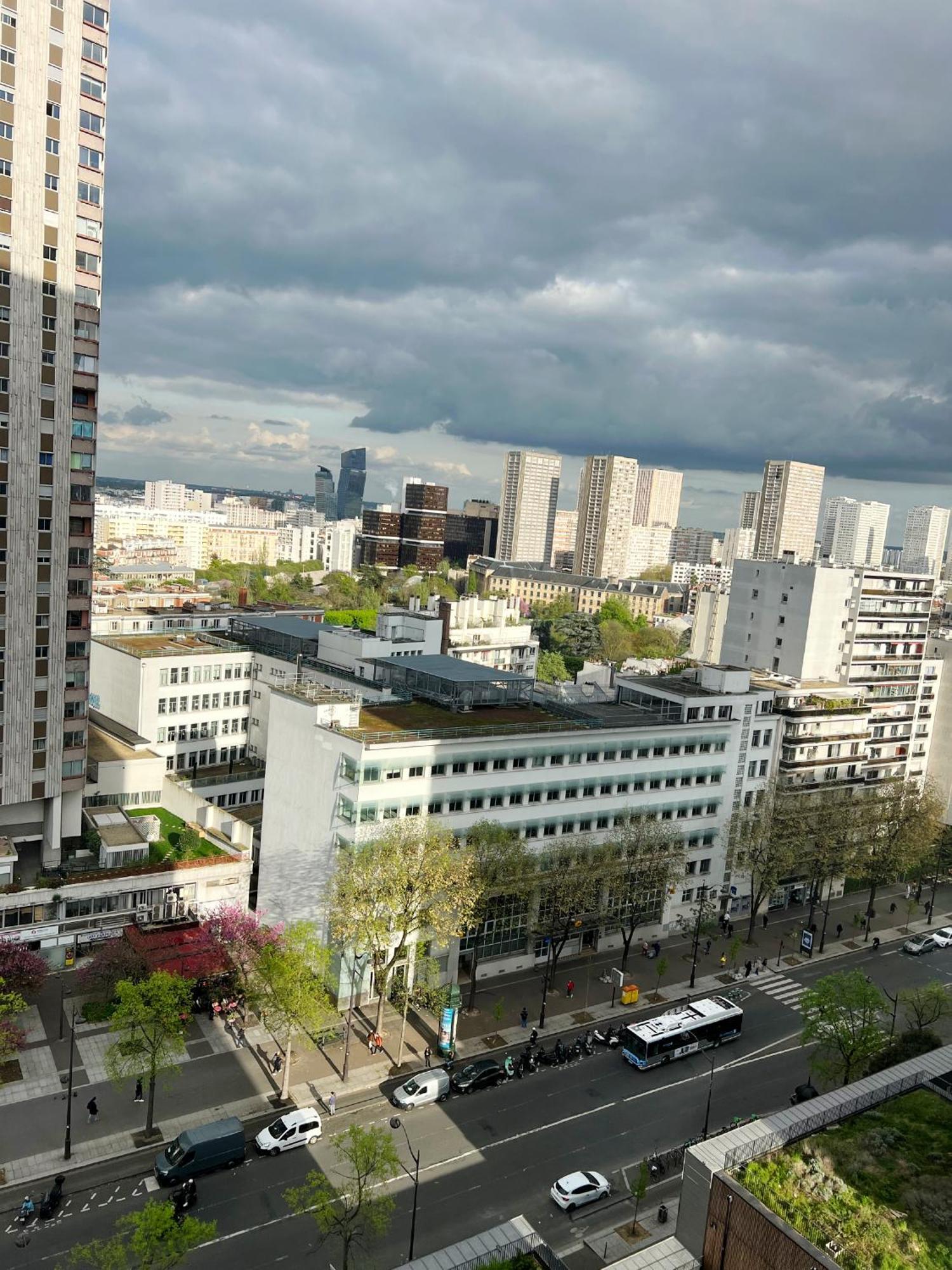 Chic 2 Rooms Paris13 With View Eksteriør bilde